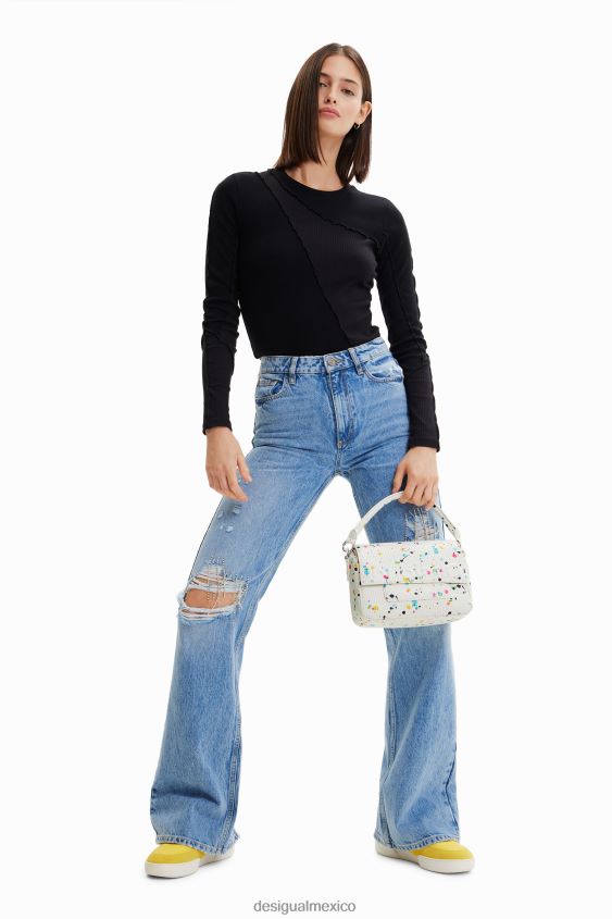 Desigual mujer pequeña bolsa de pintura VZ26R01194 accesorio