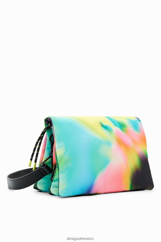 Desigual mujer bandolera mediana con efecto tie-dye VZ26R0611 accesorio