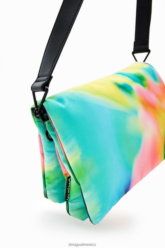 Desigual mujer bandolera mediana con efecto tie-dye VZ26R0611 accesorio