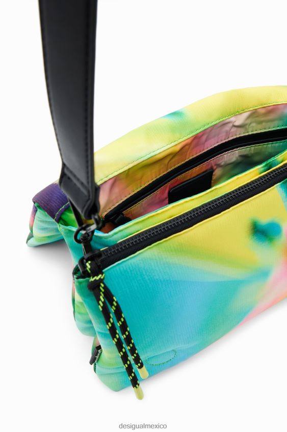 Desigual mujer bandolera mediana con efecto tie-dye VZ26R0611 accesorio