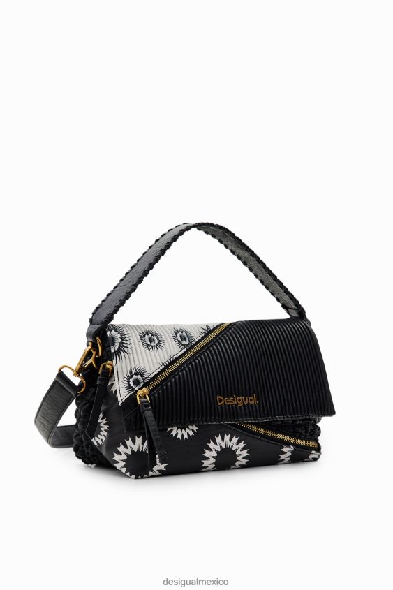 Desigual mujer bandolera mediana con patchwork VZ26R01264 accesorio