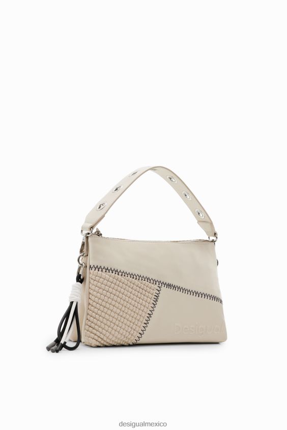 Desigual mujer bandolera mediana con patchwork VZ26R01289 accesorio