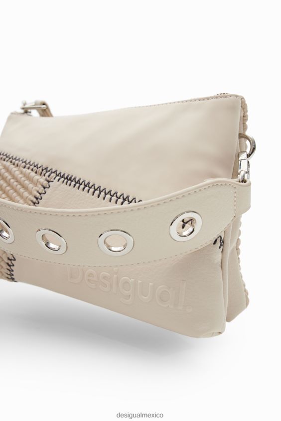 Desigual mujer bandolera mediana con patchwork VZ26R01289 accesorio