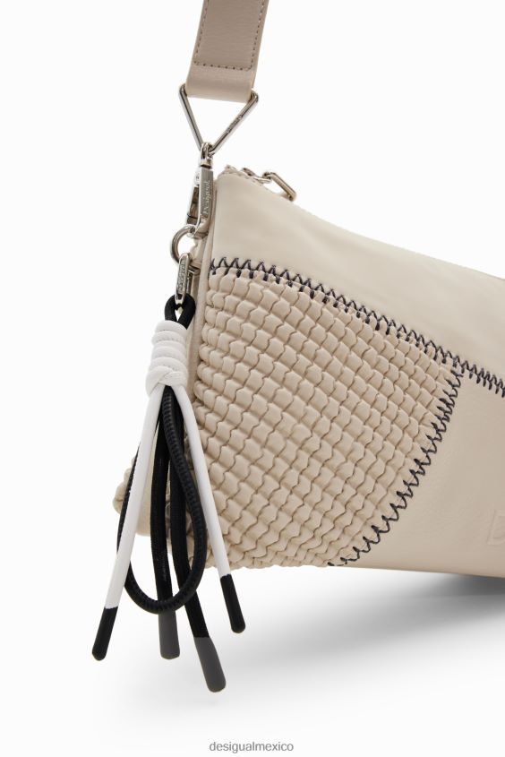 Desigual mujer bandolera mediana con patchwork VZ26R01289 accesorio