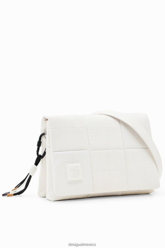 Desigual mujer bandolera mediana con patchwork VZ26R0650 accesorio