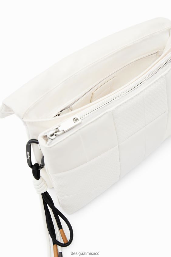 Desigual mujer bandolera mediana con patchwork VZ26R0650 accesorio