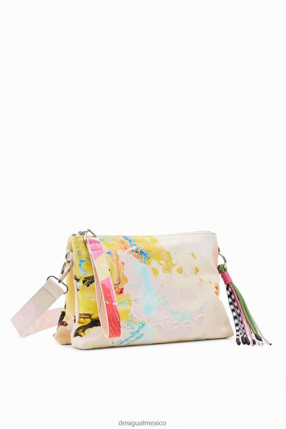 Desigual mujer bandolera mediana con pintura VZ26R0643 accesorio