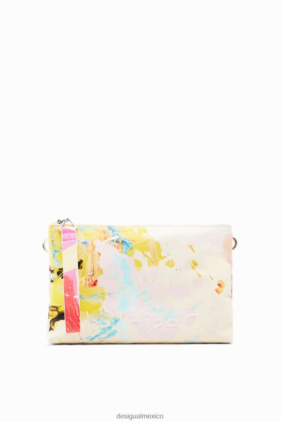 Desigual mujer bandolera mediana con pintura VZ26R0643 accesorio