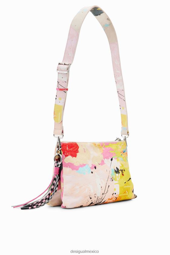 Desigual mujer bandolera mediana con pintura VZ26R0643 accesorio
