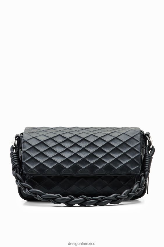 Desigual mujer bandolera mediana con relieve VZ26R01215 accesorio