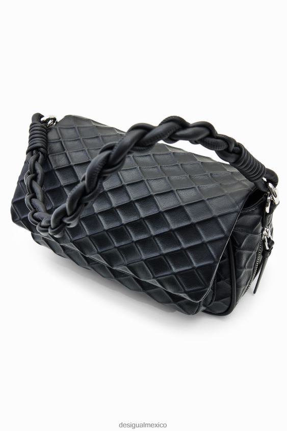 Desigual mujer bandolera mediana con relieve VZ26R01215 accesorio