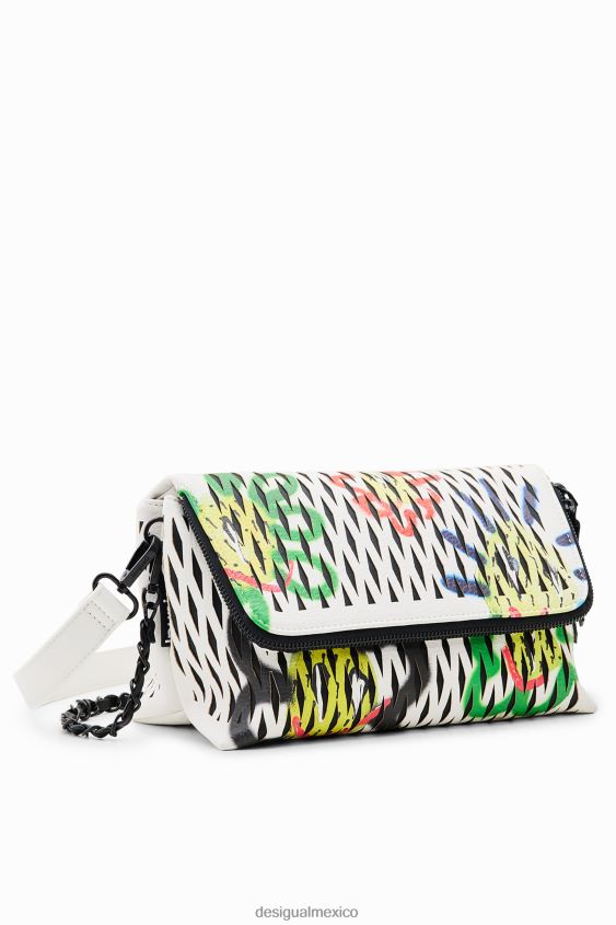 Desigual mujer bandolera mediana con soles troquelados VZ26R0595 accesorio