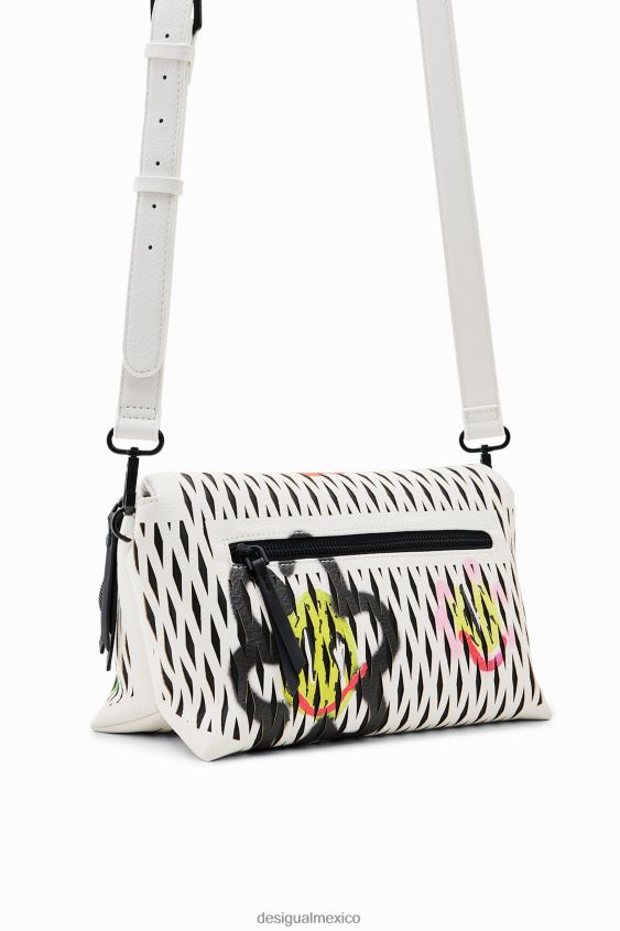 Desigual mujer bandolera mediana con soles troquelados VZ26R0595 accesorio
