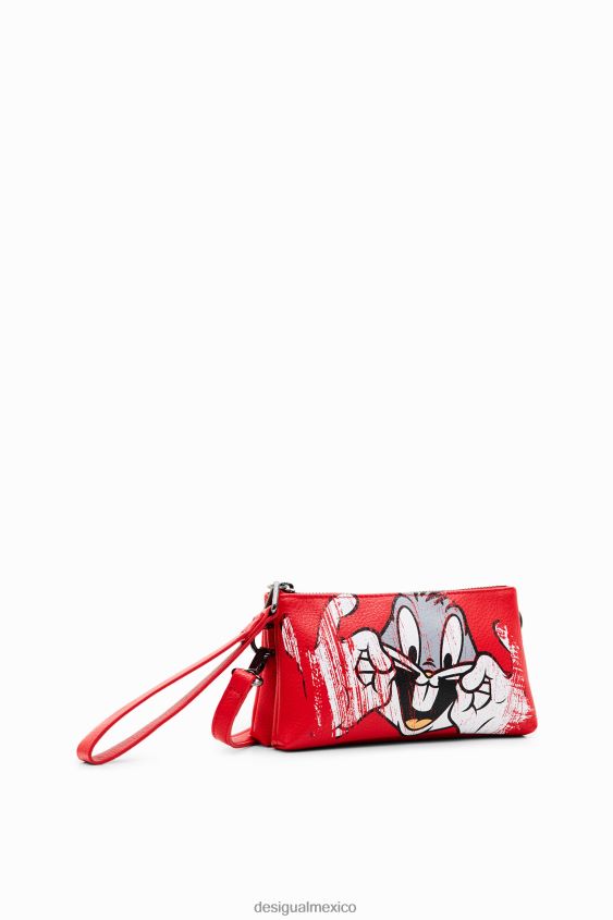 Desigual mujer bandolera mini con diseño de bugs bunny VZ26R01325 accesorio