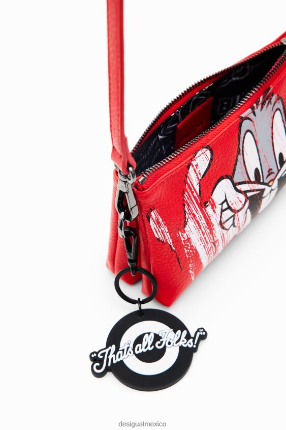 Desigual mujer bandolera mini con diseño de bugs bunny VZ26R01325 accesorio