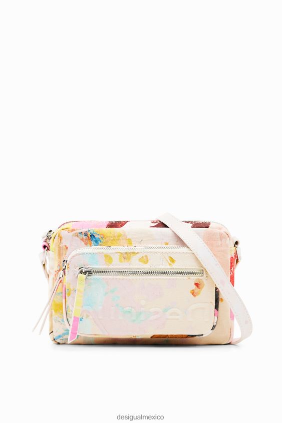 Desigual mujer bandolera pequeña con cuadro pintado VZ26R0555 accesorio