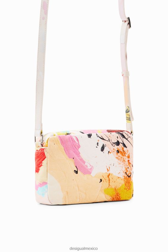 Desigual mujer bandolera pequeña con cuadro pintado VZ26R0555 accesorio