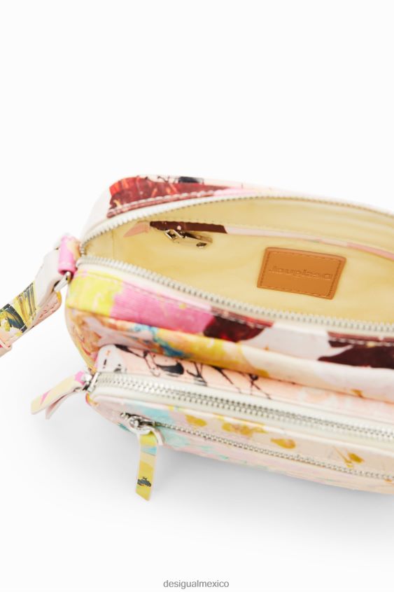 Desigual mujer bandolera pequeña con cuadro pintado VZ26R0555 accesorio