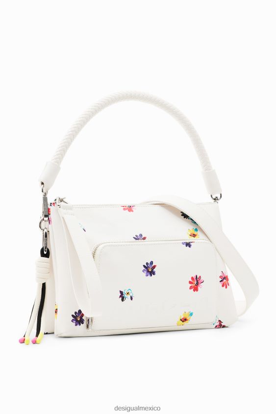 Desigual mujer bandolera pequeña con flores VZ26R01214 accesorio