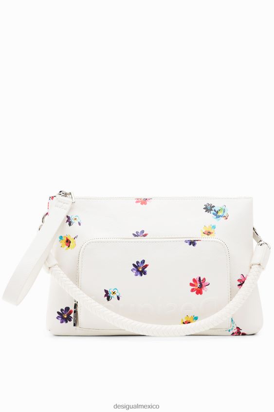 Desigual mujer bandolera pequeña con flores VZ26R01214 accesorio