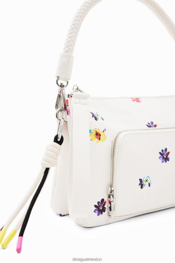 Desigual mujer bandolera pequeña con flores VZ26R01214 accesorio