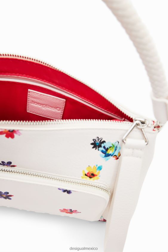 Desigual mujer bandolera pequeña con flores VZ26R01214 accesorio
