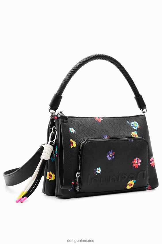 Desigual mujer bandolera pequeña con flores VZ26R01312 accesorio