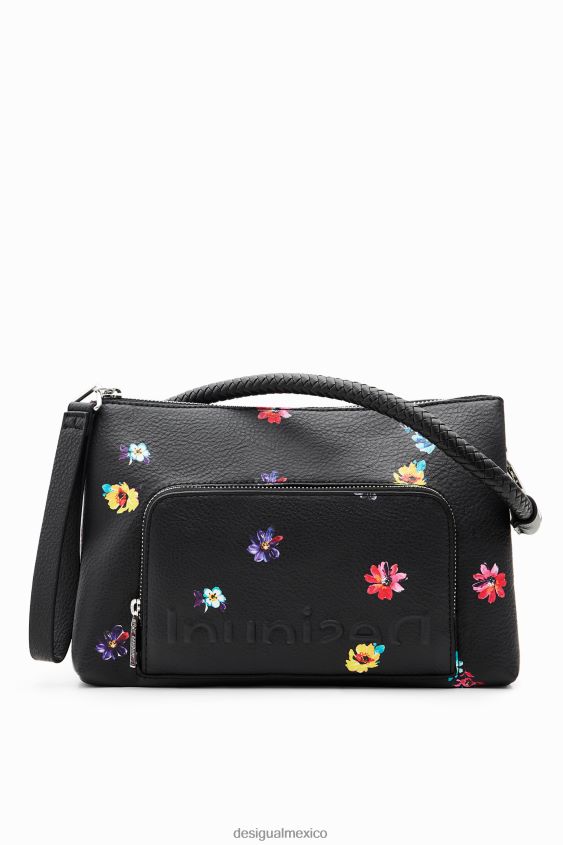 Desigual mujer bandolera pequeña con flores VZ26R01312 accesorio