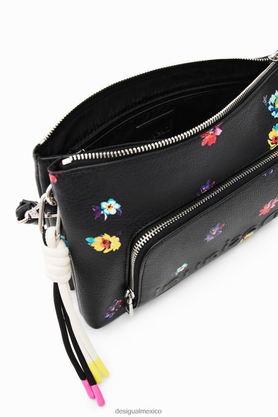 Desigual mujer bandolera pequeña con flores VZ26R01312 accesorio