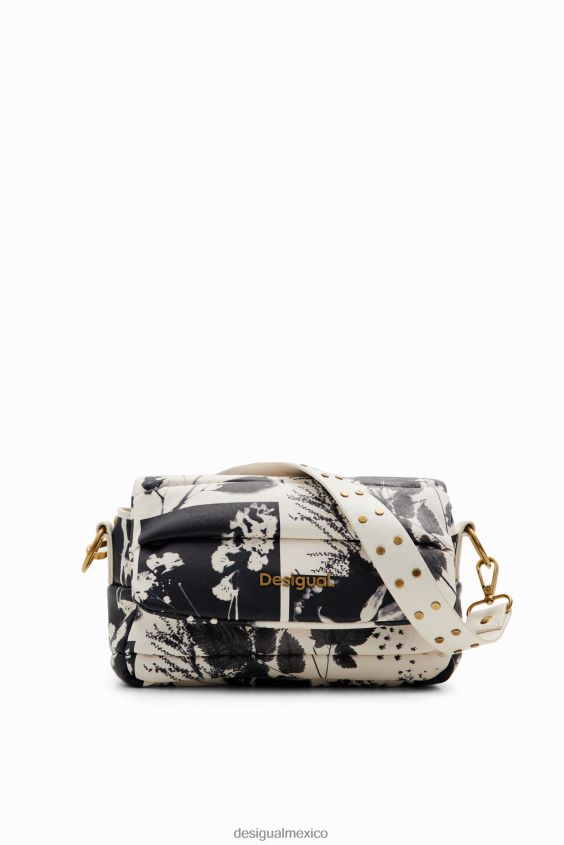 Desigual mujer bandolera pequeña con forma de hoja VZ26R01187 accesorio