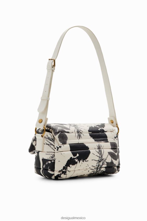 Desigual mujer bandolera pequeña con forma de hoja VZ26R01187 accesorio