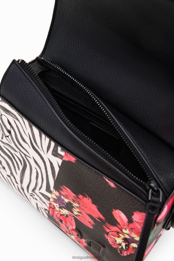 Desigual mujer bandolera pequeña con patchwork VZ26R01202 accesorio