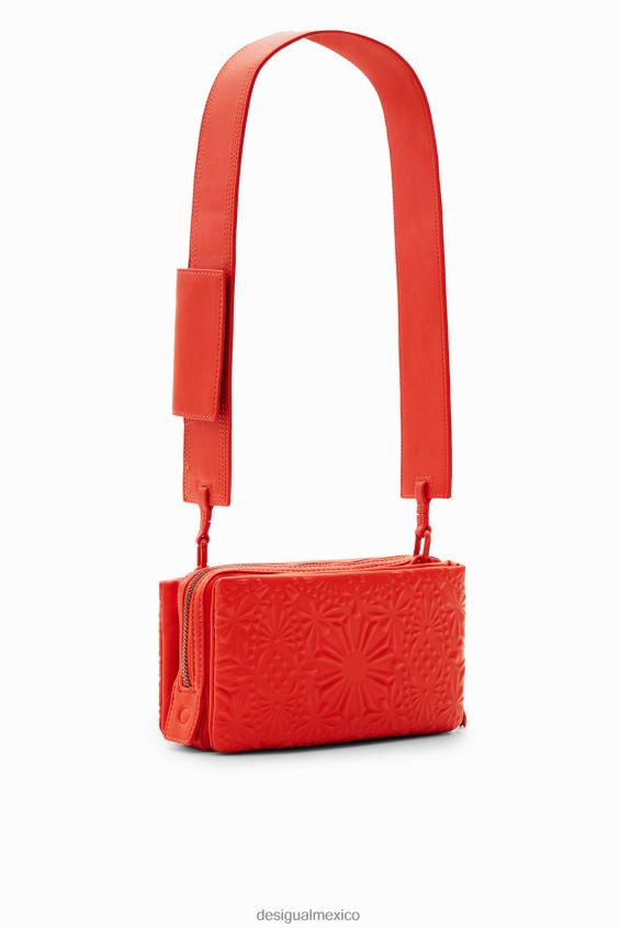 Desigual mujer bandolera pequeña con relieve geométrico VZ26R01288 accesorio