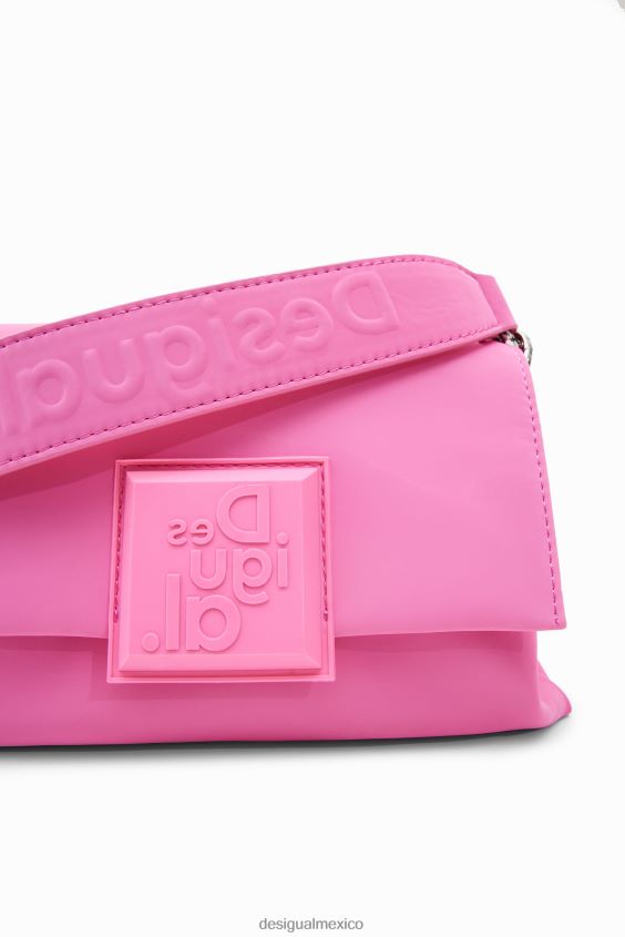 Desigual mujer bandolera pequeña de charol VZ26R01208 accesorio