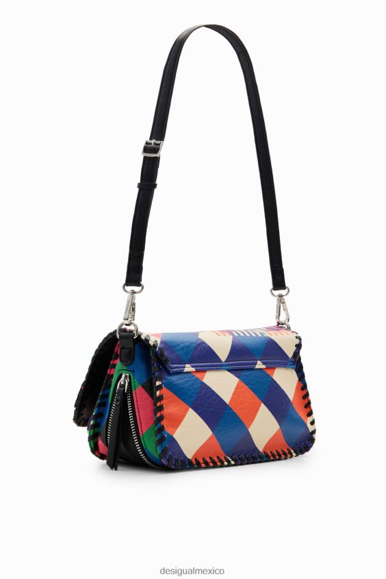 Desigual mujer bolso crossbody mediano con diamantes VZ26R01275 accesorio