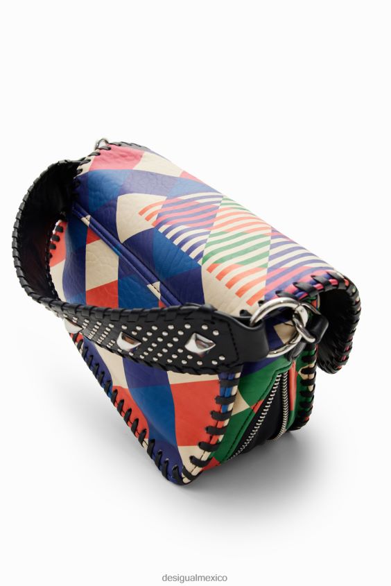 Desigual mujer bolso crossbody mediano con diamantes VZ26R01275 accesorio