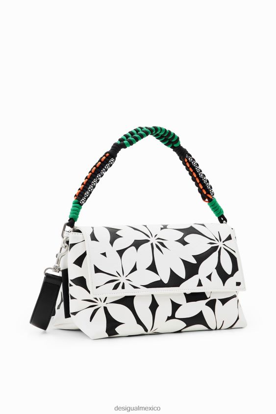 Desigual mujer bolso crossbody mediano con flores VZ26R01196 accesorio