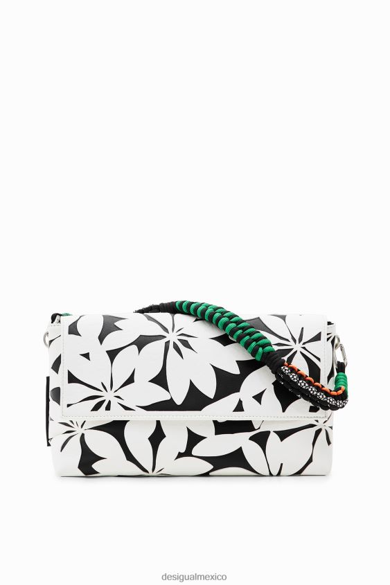 Desigual mujer bolso crossbody mediano con flores VZ26R01196 accesorio