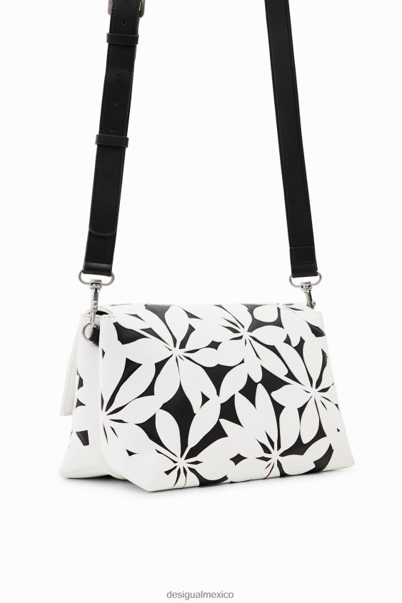 Desigual mujer bolso crossbody mediano con flores VZ26R01196 accesorio