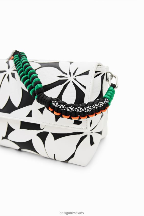 Desigual mujer bolso crossbody mediano con flores VZ26R01196 accesorio