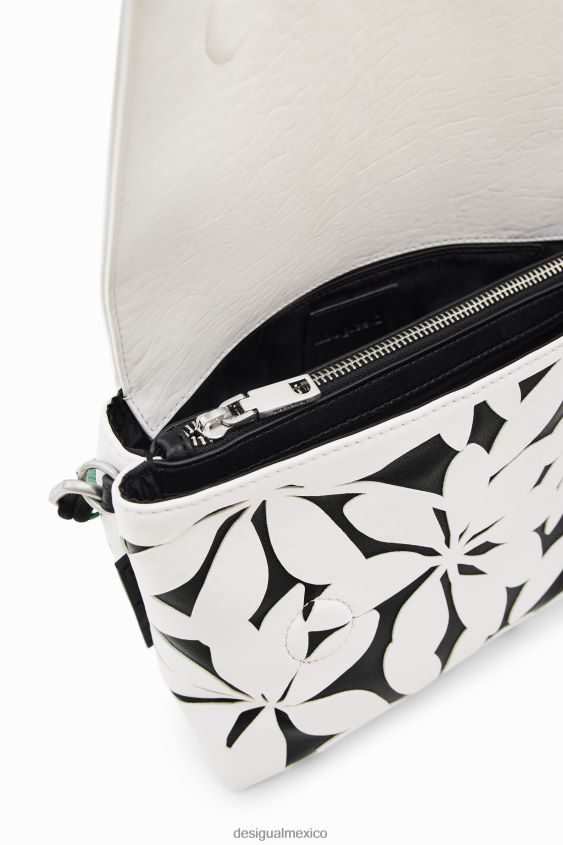 Desigual mujer bolso crossbody mediano con flores VZ26R01196 accesorio