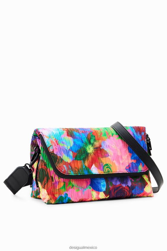 Desigual mujer bolso crossbody mediano con flores VZ26R0543 accesorio
