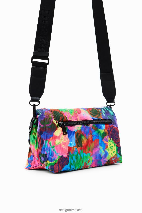 Desigual mujer bolso crossbody mediano con flores VZ26R0543 accesorio