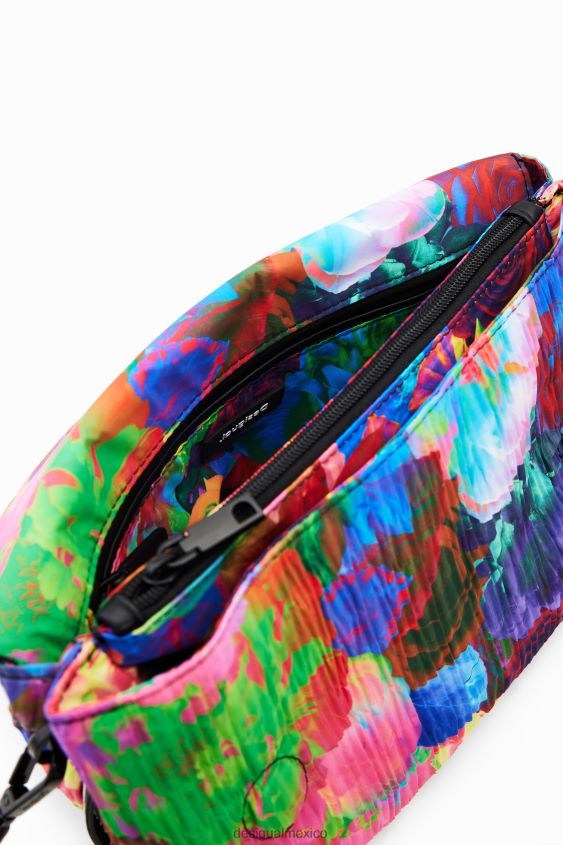 Desigual mujer bolso crossbody mediano con flores VZ26R0543 accesorio