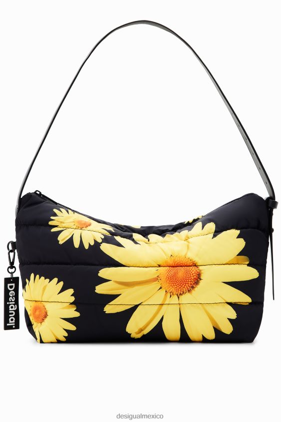 Desigual mujer metro. bolso bandolera grande con estampado floral de christian lacroix VZ26R0313 accesorio