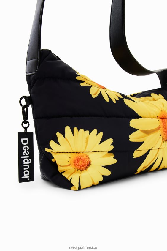 Desigual mujer metro. bolso bandolera grande con estampado floral de christian lacroix VZ26R0313 accesorio