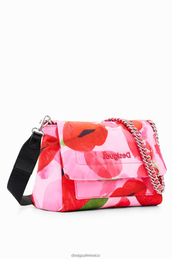 Desigual mujer metro. bolso bandolera mediano con labios de christian lacroix VZ26R0522 accesorio