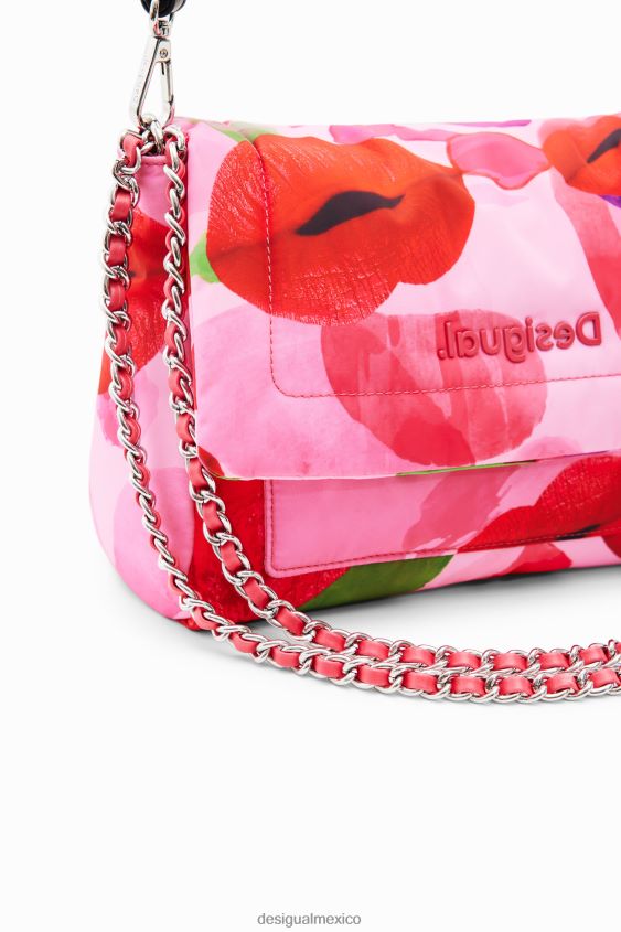 Desigual mujer metro. bolso bandolera mediano con labios de christian lacroix VZ26R0522 accesorio