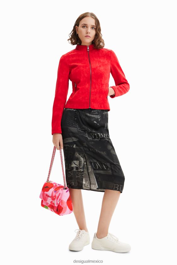 Desigual mujer metro. bolso bandolera mediano con labios de christian lacroix VZ26R0522 accesorio