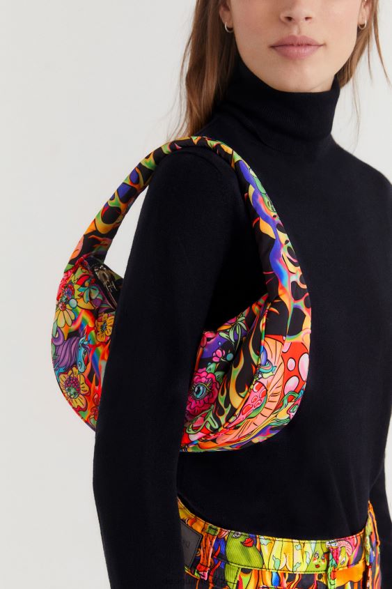 Desigual mujer bolso bandolera con llamas VZ26R01369 accesorio